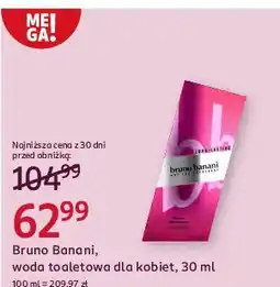 Rossmann Woda toaletowa Bruno Banani Pure Woman oferta