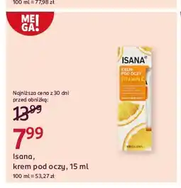 Rossmann Krem po oczy vitamin c Isana oferta