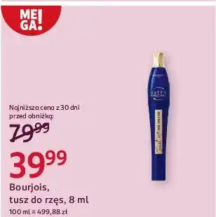 Rossmann Tusz do rzęs niebieski Bourjois Twist Up The Volume oferta