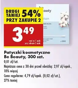 Biedronka Patyczki higieniczne Be Beauty oferta