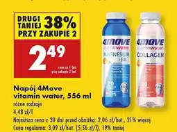 Biedronka Napój collagen 4Move Vitamin Water oferta