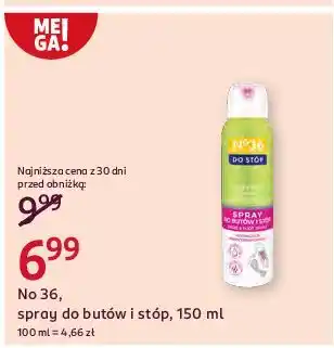 Rossmann Spray ochornny do butów i stóp 2w1 No. 36 oferta