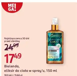 Rossmann Eliksir do ciała rozświetlający Bielenda Bronzing Coco oferta