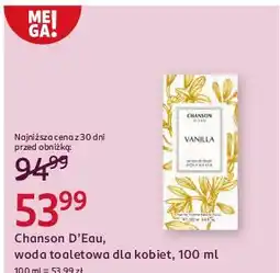 Rossmann Woda toaletowa Chanson D'eau Vanilla oferta