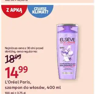 Rossmann Szampon do włosów L'oreal Elseve Hyaluron Plump oferta