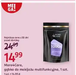 Rossmann Gąbka do makijażu perfect touch More4Care oferta