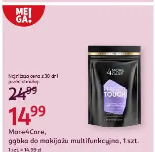 Rossmann Gąbka do makijażu perfect touch More4Care oferta