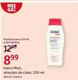 Rossmann Mleczko do ciała Isana Med oferta