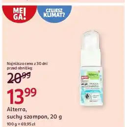 Rossmann Szampon do włosów suchy Alterra oferta