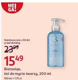 Rossmann Żel oczyszczający do twarzy Biotaniqe Pro-Aqua oferta