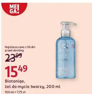 Rossmann Żel oczyszczający do twarzy Biotaniqe Pro-Aqua oferta