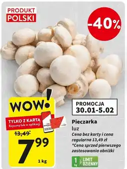 Intermarche Pieczarki polskie oferta