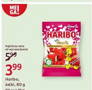 Rossmann Żelki Haribo Love Hearts oferta