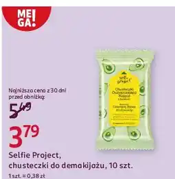 Rossmann Chusteczki oczyszczające Selfie Project oferta