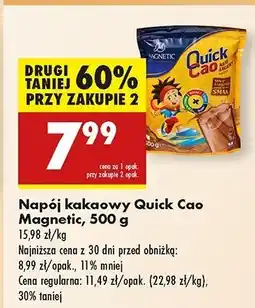 Biedronka Napój kakaowy Magnetic Quickcao oferta