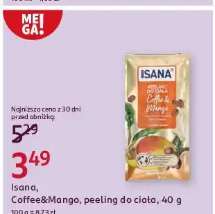 Rossmann Peeling do ciała coffee & mango Isana oferta