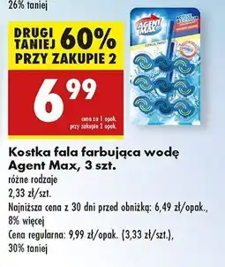 Biedronka Zawieszka do wc citrus twist Agent Max Active & Colour oferta