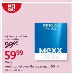 Rossmann Woda toaletowa Mexx Ice Touch Men oferta