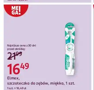 Rossmann Szczoteczka do zębów soft Elmex oferta