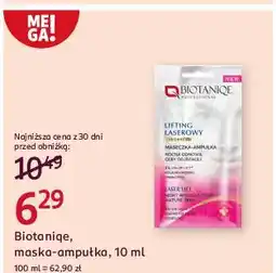 Rossmann Maseczka-ampułka do cery dojrzałej Biotaniqe Multi Biomask oferta