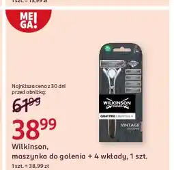 Rossmann Maszynka do golenia vintage Wilkinson Quattro oferta