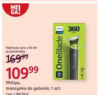 Rossmann Golarka hybrydowa + 4 nasadki Philips Oneblade oferta