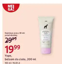 Rossmann Balsam do ciała creamy musk Yope oferta