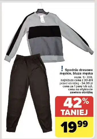 Carrefour Bluza męska s-xxl oferta