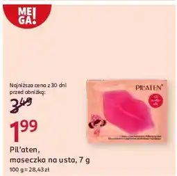 Rossmann Maseczka do ust kolagenowa Pilaten oferta