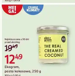 Rossmann Organiczny mus kokosowy Eko Gram oferta