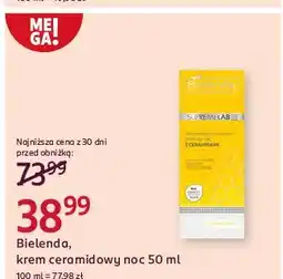 Rossmann Intensywnie odżywczy krem z ceramidami do twarzy na noc Bielenda Professional Supremelab oferta