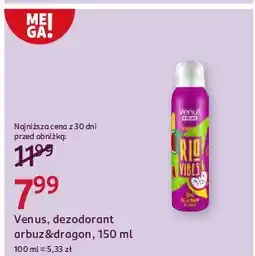 Rossmann Dezodorant dragon fruit Venus Xoxo oferta