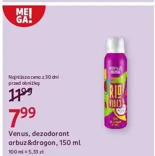 Rossmann Dezodorant dragon fruit Venus Xoxo oferta