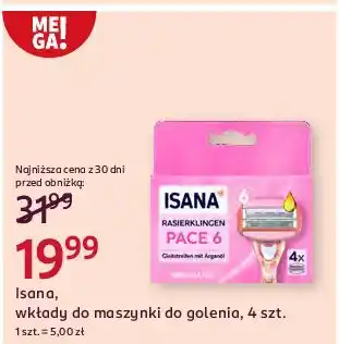 Rossmann Wkłady do maszynki Isana Lady Pace 6 oferta