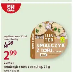 Rossmann Smalczyk roślinny z tofu cebulką Lunter oferta