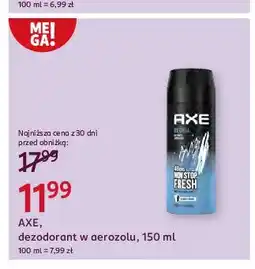 Rossmann Dezodorant fresh Axe Ice Chill oferta