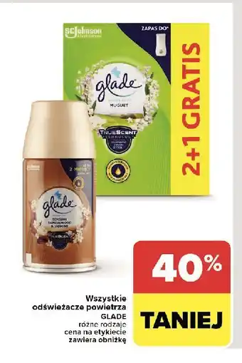 Carrefour Zapas drzewo sandałowe z bali i jaśmin Glade By Brise Automatic Spray oferta