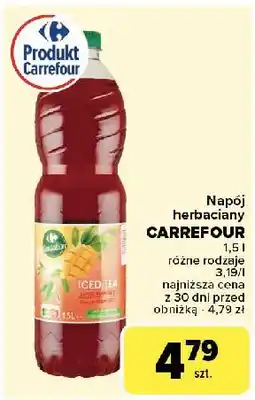 Carrefour Napój herbaciany mango Carrefour Sensation oferta