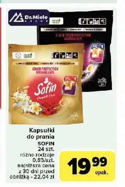 Carrefour Kapsułki do prania color protection Sofin Complete Care oferta