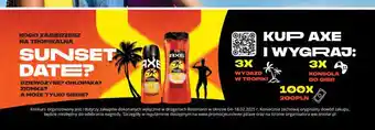 Rossmann Dezodorant Axe Sunset Fresh oferta