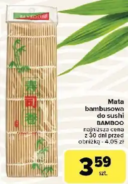 Carrefour Mata bambusowa do sushi oferta