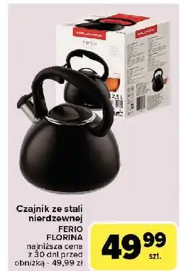 Carrefour Czajnik ferio Florina (Florentyna) oferta