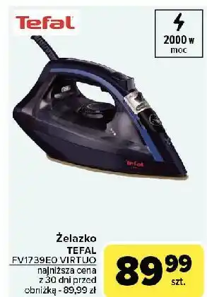 Carrefour Żelazko fv1739e0 Tefal oferta