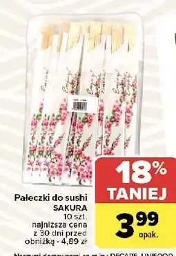 Carrefour Pałeczki do sushi Sakura oferta