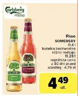 Carrefour Piwo Somersby Blackberry oferta