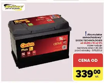 Carrefour Akumulator cb740 Centra Plus oferta