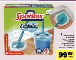 Carrefour Mop obrotowy full action compact Spontex oferta