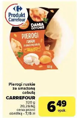 Carrefour Pierogi ruskie Carrefour Bon Appetit! oferta