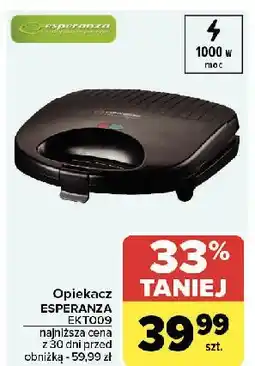 Carrefour Opiekacz ekt009 Esperanza oferta