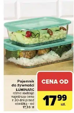 Carrefour Pojemnik szklany Luminarc oferta